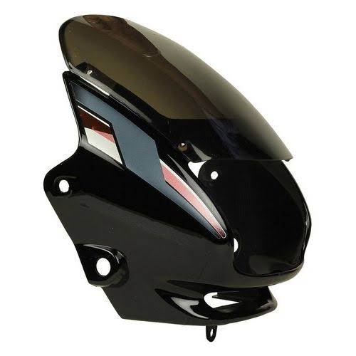 Hero Super Splendor Black Headlight Visor, Size : Standard