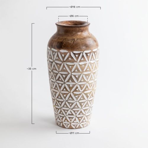 Printed Antique Flower Vases, For Decoration