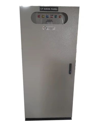 Gray Semi Automatic Three Phase LT Kiosk Power Distribution Panel