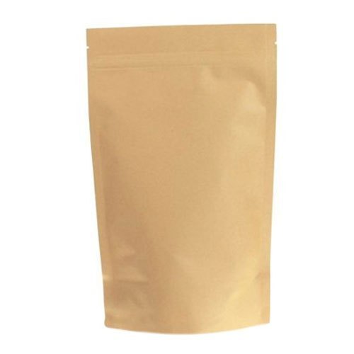 MGL Flexipack Ractangular Plain Brown Paper Pouch, For Packaging