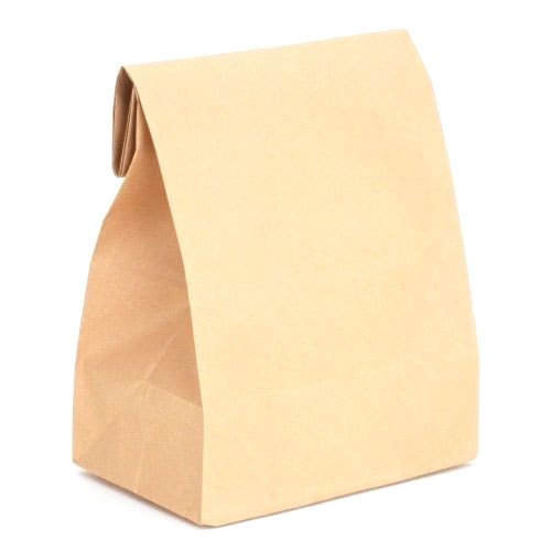 Brown MGL Flexipack Ractangular Plain Paper Packaging Pouch, For Food Industry