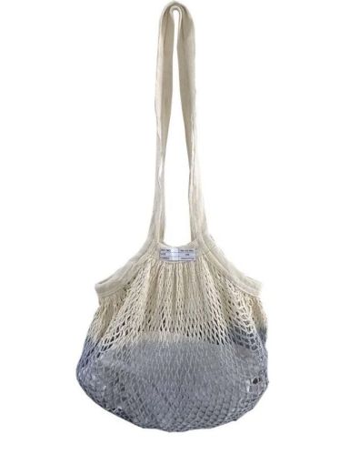 Creamy Cotton Mesh Bag, Size : One Size
