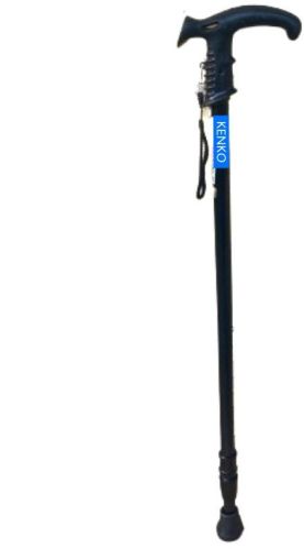 Metal Adjustable Walking Stick, Handle Material : Plastic