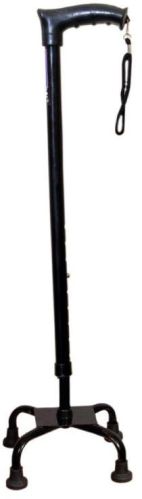 Adjustable Four Leg Walking Stick, Handle Material : Plastic