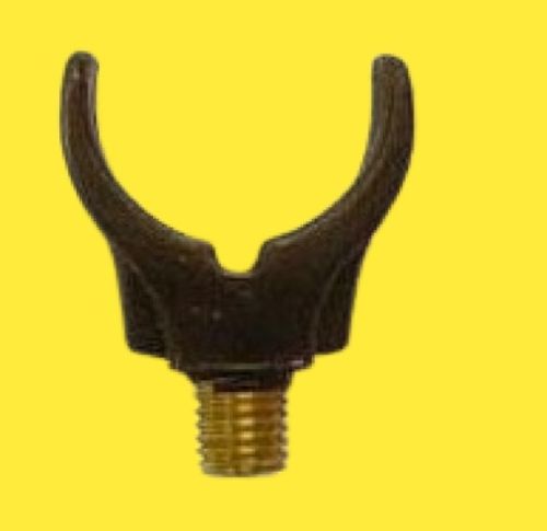 Black Carp Fishing U Pole Rod Rest, Size : Standard