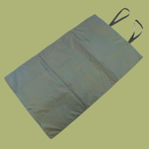 Grey Rectangle Cotton Canvas Carp Fishing Unhooking Mat, Size : Standard