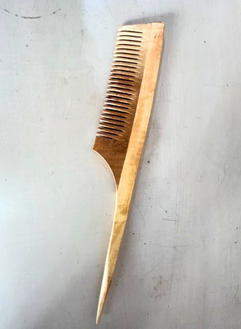 Pin Tail Neem Wood Comb