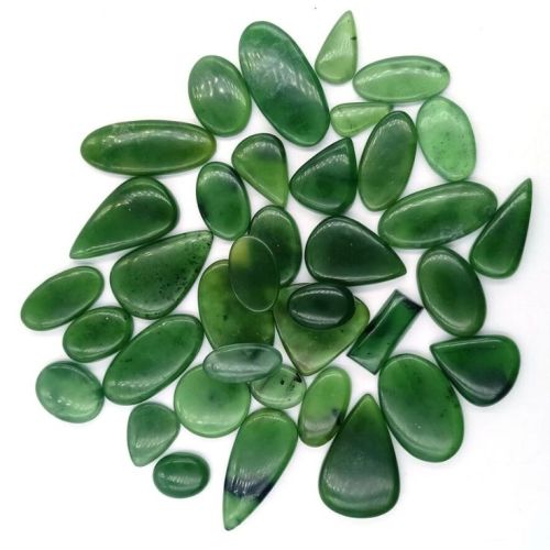 Polished Green Serpentine Gemstone, For Jewellery, Feature : Anti Corrosive, Durable, Shiny Looks