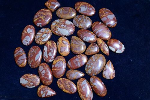 Red Multi Shape Polished Noreena Jasper Gemstone, Feature : Attractive Look, Shiny Look