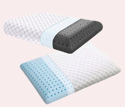 Rectangle Plain Flat Memory Foam Pillow, For Home, Hotel, Technics : Machine Made