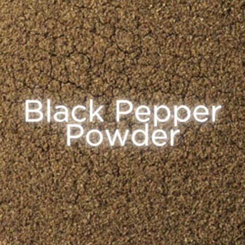 Raw Organic Black Pepper Powder, For Spices, Certification : FSSAI Certified