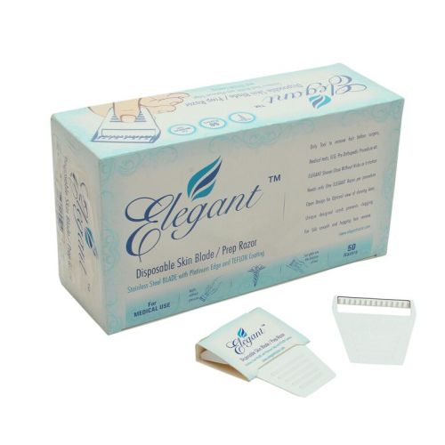 Rectangular Elegant Disposable Skin Blade, For Surgical Operation, Variety : Double Edge