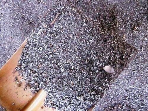 Black Cast Iron Boring Scrap