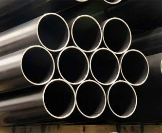 Silver Round Polished Nickel Alloy ERW Pipe, For Construction