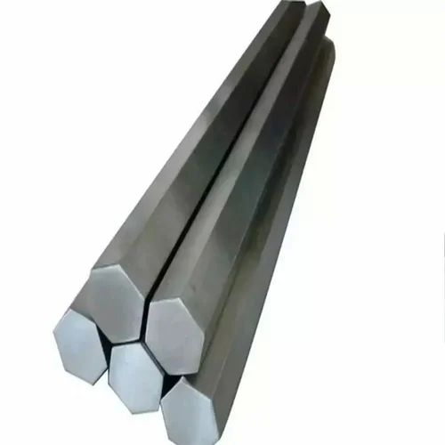 Metallic Nickel Alloy Hexagonal Bar, For Manufacturing Units