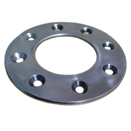 Silver Nickel Alloy Plate Flanges, For Industrial Use, Shape : Round