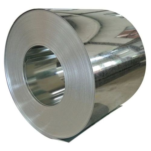 Silver Polished Stainless Steel Coil, For Construction Buliding, Industrial, Packaging Type : Roll