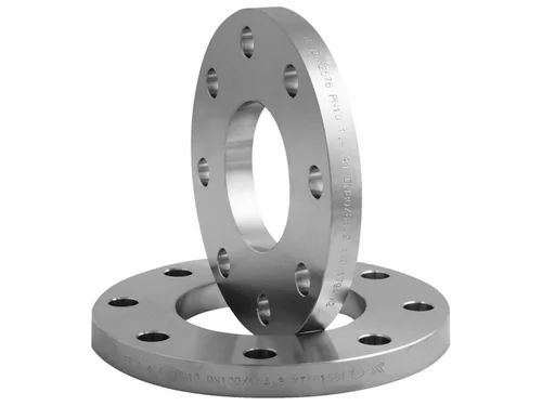 Silver Round Super Duplex Steel Plate Flanges, For Industrial Use