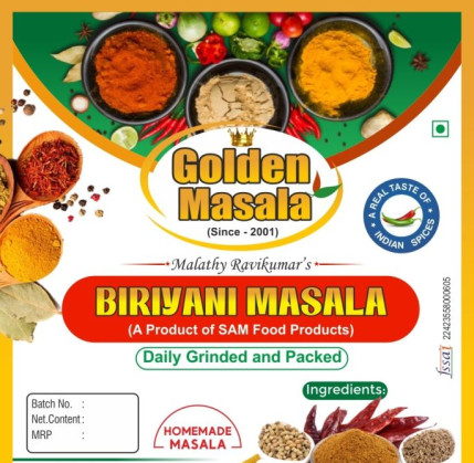 Natural Biryani Masala Powder, For Cooking, Packaging Type : Plastic Packet