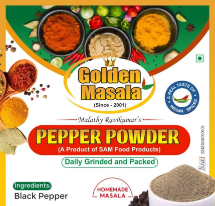 Natural Black Pepper Powder, For Cooking, Grade Standard : Food Grade