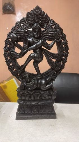 Wooden Nataraja Statue, For Interior Decor, Office, Home, Gifting, Packaging Type : Thermocol Box