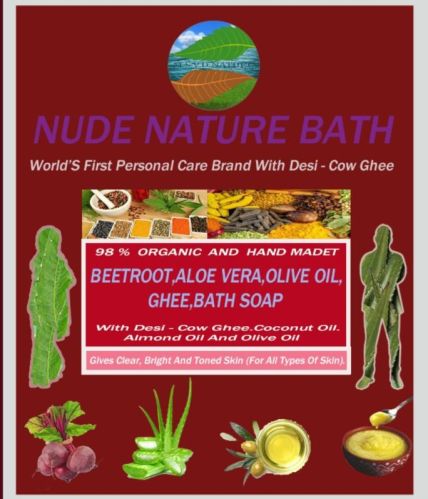 Rectangle Solid Organic Ingredient. Beetroot Soap, For Bathing, Packaging Type : Paper Box