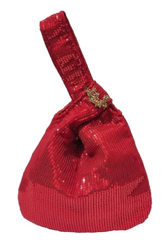 Sequin Athizay Plain potlius001 Potli Bag, For Industrial, Size : 25.4 X 22.9 X 2.5 Centimeters, 25.4 X 22.9 X 2.5 Centimeters