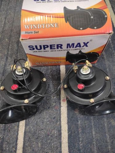 Supermax ABS Windtone Horn For Automobile