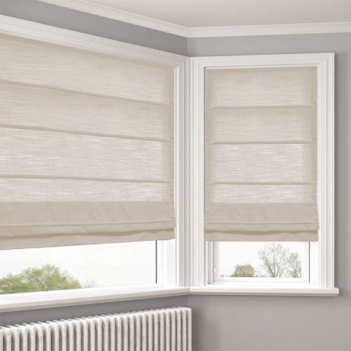 Plain Nylon Roman Window Blinds, Technics : Machine Made