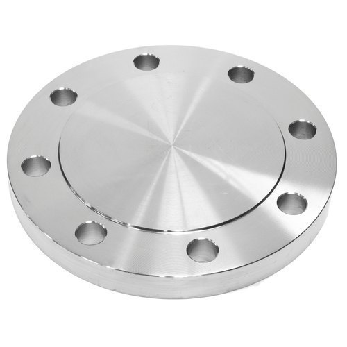 SURAJ LIMITED Polished Stainless Steel Blind Flanges, Color : Silver