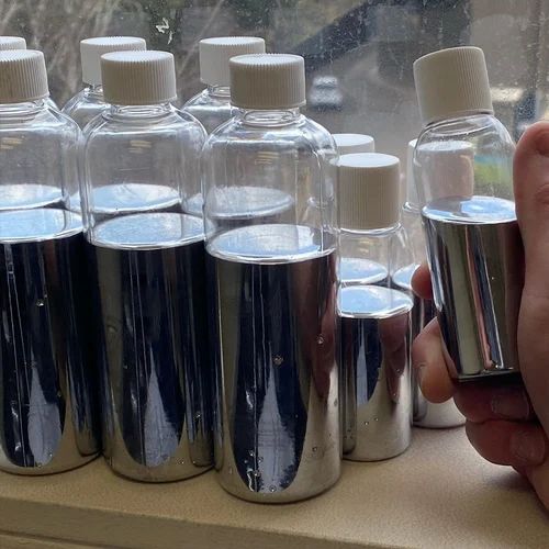 Silver mercury for gold mining