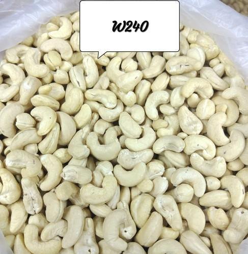 W240 Cashew Nuts, Color : Creamy White