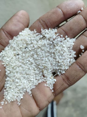 Common Broken Raw Rice, Length : . 1cm