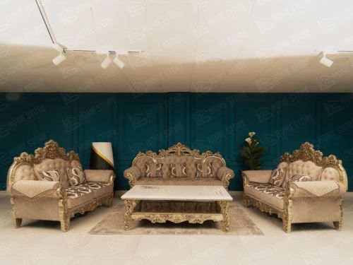 Tokyo Carving Sofa 3 + 2 Seater + 2 Seater