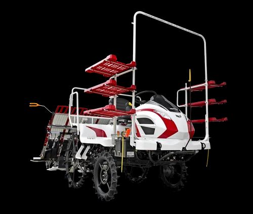 Yr60d Rice Transplanter, Color : Red White