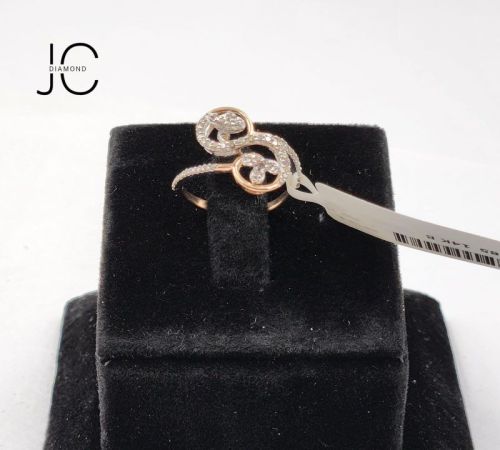 Golden JCLR13 Ladies Gold Diamond Ring