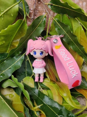 Multishape Rubber Keychain