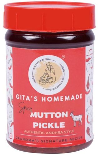 Gitas homemade Premium Mutton Pickle for Food