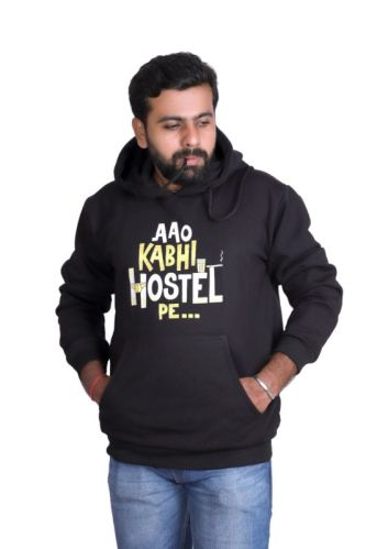 Saloni's Aroha Cotton Mens Fancy Printed Hoodie, Technics : Machine Made