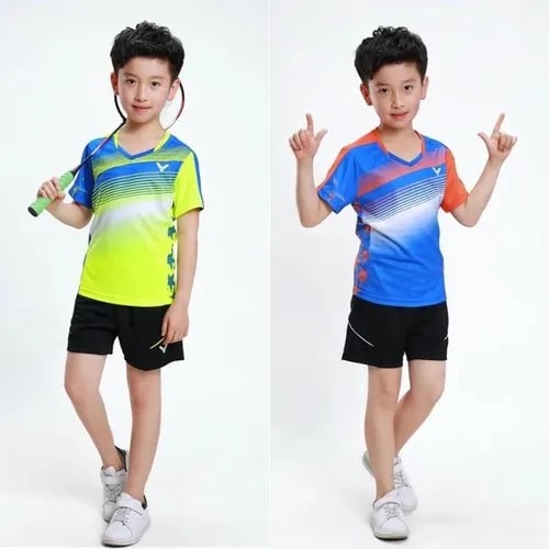 Printed Cotton Boys Sports Jersey, Size : Standard