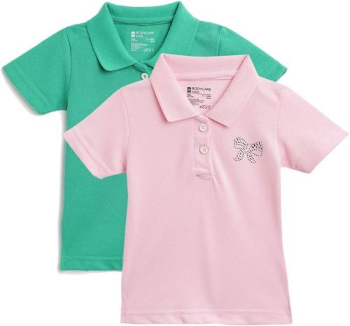 Girls Poly Cotton Polo T-Shirts, Technics : Machine Made