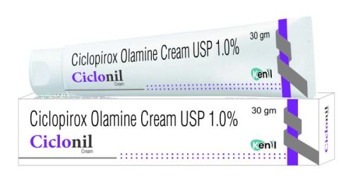 Ciclopirox Olamine Cream, For Clinic, Hospital, Personal, Packaging Type : TUBE