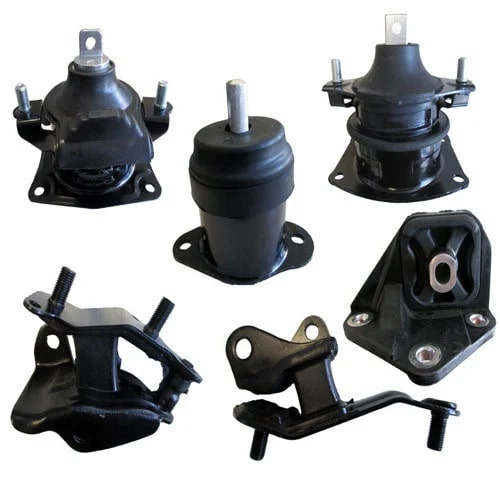 Black Metal Engine Mountings, For Automobile Industry, Size : Standard