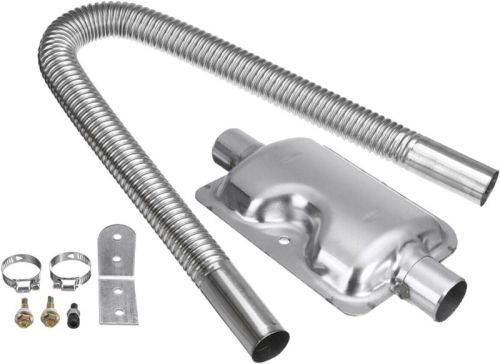 Grey Polished Metal Silencer Kit, For Automobiles, Size : Standard