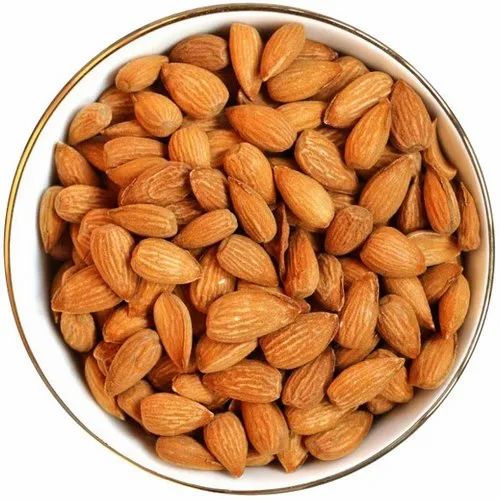 Natural Kashmiri Almond Nuts, For Sweet Dishes, Direct Consumption, Packaging Type : Paper Box