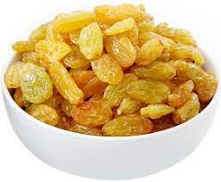 Yellow Raisins, For Direct Consumption, Sweets, Packaging Type : Paper Box