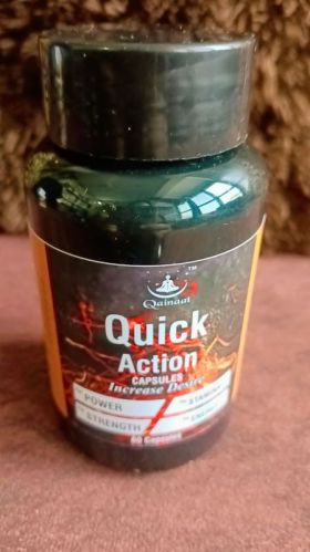 Qainaat Sex Capsules, Packaging Type : Plastic Bottle