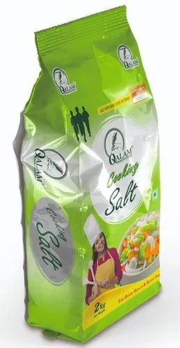 Qalam 2kg Iodized Salt Powder, For Cooking, Purity : 100%