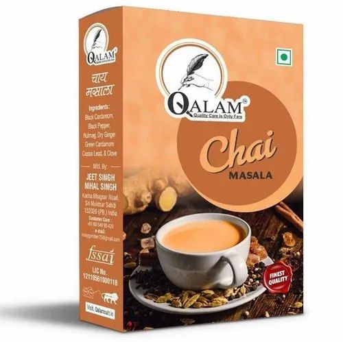 Qalam 100gm Chai Masala Powder, Shelf Life : 24 Months