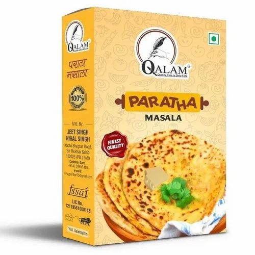 Qalam 100gm Paratha Masala Powder, For Cooking Use, Certification : FSSAI Certified